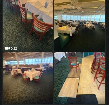 obra do restaurante — $28 mil